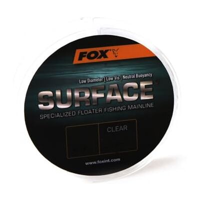 Fox Monofilament Surface Floater Clear 12lb/.28mm - Publicité Fox Monofilament Surface Floater Clear 12lb/.28mm - Publicité