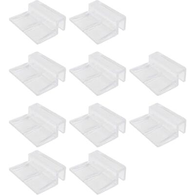 HDGSAFD Bracket De Couverture De Réservoir De Poisson De 10 Pièces, Clip De Couverture De Réservoir De Poisson Transparent, Support De Réservoir De Pêche Réutilisable, Accessoires De Convivialité. Publicité HDGSAFD Bracket De Couverture De Réservoir De Poisson De 10 Pièces, Clip De Couverture De Réservoir De Poisson Transparent, Support De Réservoir De Pêche Réutilisable, Accessoires De Convivialité. Publicité