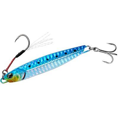 Daiwa Samurai Jig R 30-8.3cm 30g Ph Iwashi Glow Belly Sinking J - Publicité Daiwa Samurai Jig R 30-8.3cm 30g Ph Iwashi Glow Belly Sinking J - Publicité