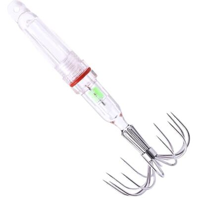 MiOYOOW Leurres Hameçons Lumineux pour Calamars, Appâts de pêche Turluttes Lumineuse, Appâts de Pêche pour Poulpes avec Hameçons, pour Eau Douce et Eau Salée - Publicité MiOYOOW Leurres Hameçons Lumineux pour Calamars, Appâts de pêche Turluttes Lumineuse, Appâts de Pêche pour Poulpes avec Hameçons, pour Eau Douce et Eau Salée - Publicité
