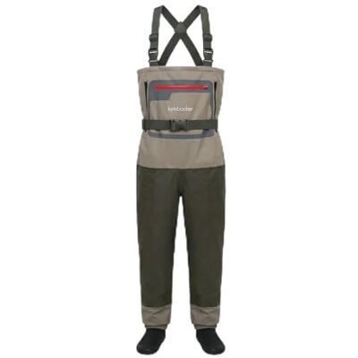 Kylebooker Angelhose Wathosen Herren Atmungsaktiv Atmungsaktiv AngelbekleidungMänner Fliegenfischen Fuß Brust Wathosen Erschwingliche Atmungsaktive wasserdichte Angeln Wathose KB004 - Publicité Kylebooker Angelhose Wathosen Herren Atmungsaktiv Atmungsaktiv AngelbekleidungMänner Fliegenfischen Fuß Brust Wathosen Erschwingliche Atmungsaktive wasserdichte Angeln Wathose KB004 - Publicité
