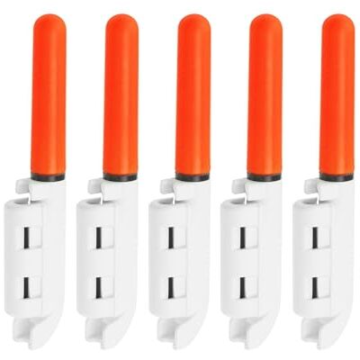 Create idea 5pcs Lumières de Pointe Canne à Pêche de Nuit Rouge Lampe Lumineuse LED Étanche Alarme de Morsure Pêche de Nuit Bâton Lumineux Accessoires de Matériel de Pêche pour Pêche de Nuit - Publicité Create idea 5pcs Lumières de Pointe Canne à Pêche de Nuit Rouge Lampe Lumineuse LED Étanche Alarme de Morsure Pêche de Nuit Bâton Lumineux Accessoires de Matériel de Pêche pour Pêche de Nuit - Publicité