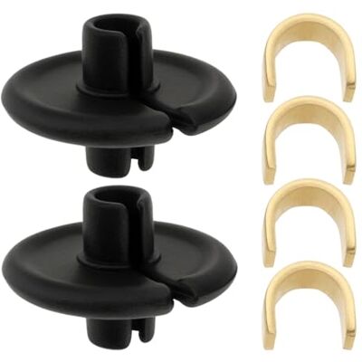 be in your mind 2pcs Bouton Fendu pour Embrasser la Corde de l'arc 14x9mm Perles pour Lèvres en Forme d'arc Accessoires de Tir à l'arc Clips avec Ancrage en Cuivre pour Installations de Chaînes - Publicité be in your mind 2pcs Bouton Fendu pour Embrasser la Corde de l'arc 14x9mm Perles pour Lèvres en Forme d'arc Accessoires de Tir à l'arc Clips avec Ancrage en Cuivre pour Installations de Chaînes - Publicité