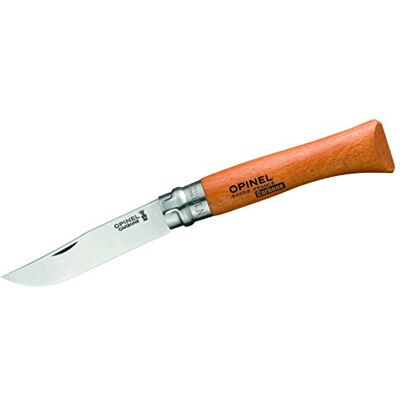 Couteau carbone N°10 Longueur lames 100 mm Opinel - Publicité Couteau carbone N°10 Longueur lames 100 mm Opinel - Publicité