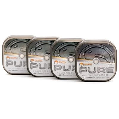 Guru Pure Fluorocarbone Rig Line 50m Bobines 0.08mm - Publicité Guru Pure Fluorocarbone Rig Line 50m Bobines 0.08mm - Publicité