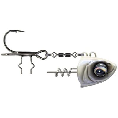 Savage Gear Monster Vertical Heads 1 tête plombée pour leurre en caoutchouc Couleur : Pearl White Taille/poids : taille 1/4 g - Publicité Savage Gear Monster Vertical Heads 1 tête plombée pour leurre en caoutchouc Couleur : Pearl White Taille/poids : taille 1/4 g - Publicité