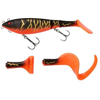 Berkley Zilla Tailswinger, hameçon de pêche, leurre Dur, Le Premier Tailbait articulé sur Le marché avec Une Action de nage étonnante et Une Grande polyvalence - Publicité Berkley Zilla Tailswinger, hameçon de pêche, leurre Dur, Le Premier Tailbait articulé sur Le marché avec Une Action de nage étonnante et Une Grande polyvalence - Publicité