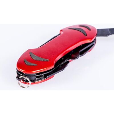 Cao C.A.O. Couteaux multifonction en Inox Le Randonneur- Couleur Couleurs assorties (Rouge ou Bleu) Longueur 15 cm (ouvert) 9 cm (fermé) 6 cm (lame) - Publicité Cao C.A.O. Couteaux multifonction en Inox Le Randonneur- Couleur Couleurs assorties (Rouge ou Bleu) Longueur 15 cm (ouvert) 9 cm (fermé) 6 cm (lame) - Publicité
