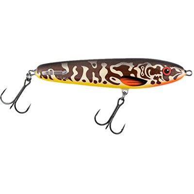 Salmo Glidebait Sweeper 14 cm 5 g Sinking Couleurs Salmo : muskie barré - Publicité Salmo Glidebait Sweeper 14 cm 5 g Sinking Couleurs Salmo : muskie barré - Publicité