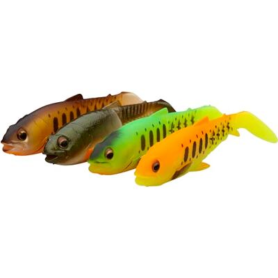 Savage Gear Lot de 4 pagaies de Cannibal 8,5 cm 7 g - Publicité Savage Gear Lot de 4 pagaies de Cannibal 8,5 cm 7 g - Publicité