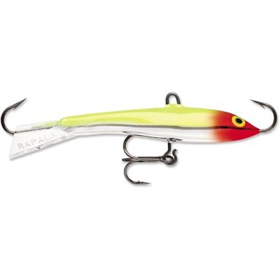 Rapala Leurre de Pêche Jigging Rap Matériel de Pêche Nage Naturelle Leurre Pêche pour Jigger Profondeur de Nage Variable 9cm / 25g Fabriqué en Estonie Clown - Publicité Rapala Leurre de Pêche Jigging Rap Matériel de Pêche Nage Naturelle Leurre Pêche pour Jigger Profondeur de Nage Variable 9cm / 25g Fabriqué en Estonie Clown - Publicité