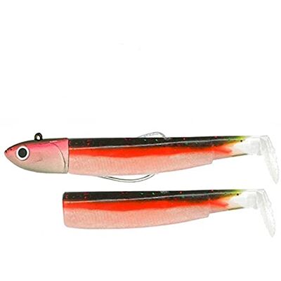 Fiiish - Black Minnow - 90mm - Multicolore - Soft lure - Publicité Fiiish - Black Minnow - 90mm - Multicolore - Soft lure - Publicité