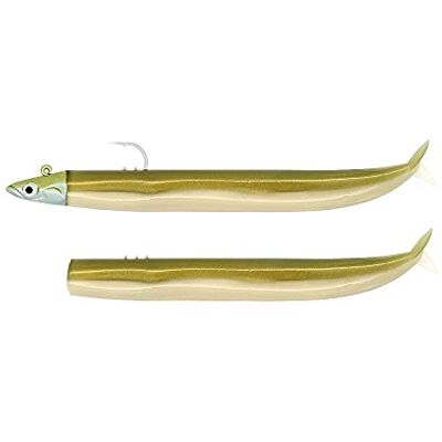 FIIISH Crazy Sand Eel 10 cm Combo Shore 5G Or + Rech. Or (Tp Or) Cse1293 - Publicité FIIISH Crazy Sand Eel 10 cm Combo Shore 5G Or + Rech. Or (Tp Or) Cse1293 - Publicité