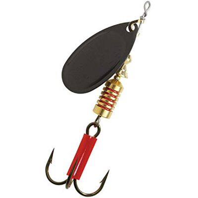 Mepps-spinner aglia cuillère de pêche-noir-taille 6,5 g - Publicité Mepps-spinner aglia cuillère de pêche-noir-taille 6,5 g - Publicité