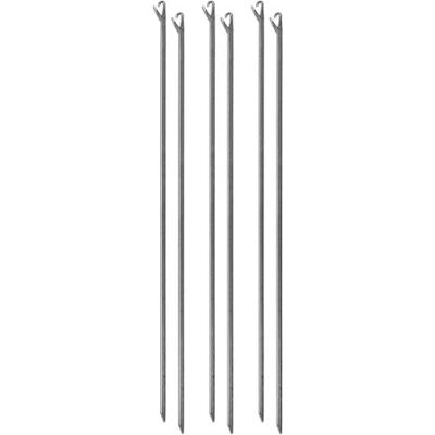 Storfisk fishing & more Lot de 6 aiguilles à appât avec œillet pliable pour montage de poissons d'appât naturels, inoxydables, 12,5 cm de long - Publicité Storfisk fishing & more Lot de 6 aiguilles à appât avec œillet pliable pour montage de poissons d'appât naturels, inoxydables, 12,5 cm de long - Publicité