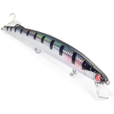 Seaspin Mommotti 220 – Leurre Artificiel pour la Pêche au Spinning, Long Jerk Minnow Sinking 220 mm 56 g – Armature Traversante, BKK 4X – pour Prédateurs Marins Bar - Publicité Seaspin Mommotti 220 – Leurre Artificiel pour la Pêche au Spinning, Long Jerk Minnow Sinking 220 mm 56 g – Armature Traversante, BKK 4X – pour Prédateurs Marins Bar - Publicité