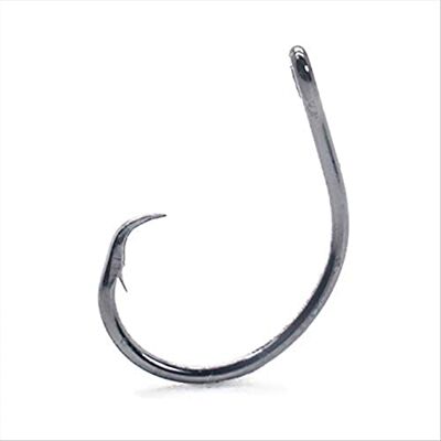 Mustad Classique Standard Fil Demon Parfaite en Ligne Cercle Crochet (Lot de 10), Nickel Noir - Publicité Mustad Classique Standard Fil Demon Parfaite en Ligne Cercle Crochet (Lot de 10), Nickel Noir - Publicité