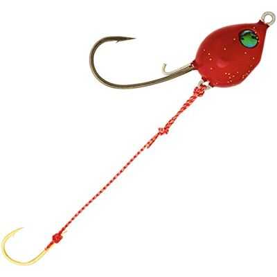 Daiwa Tenya Jig Head 56G Rouge X1 St56G33 - Publicité Daiwa Tenya Jig Head 56G Rouge X1 St56G33 - Publicité