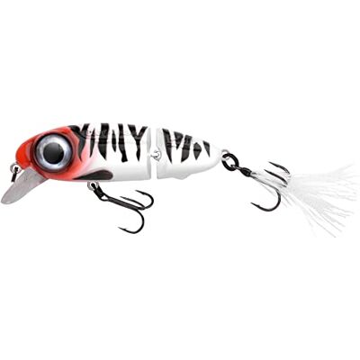 Spro Iris Underdog Jointed 80 Crankbait Articulé Nage "Rolling" sous la Surface 10cm 26g Coloris Redhead Tiger - Publicité Spro Iris Underdog Jointed 80 Crankbait Articulé Nage "Rolling" sous la Surface 10cm 26g Coloris Redhead Tiger - Publicité