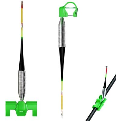 MiOYOOW Lot de 2 Alarme de Touche pour la Pêche, Alerte Automatiques pour Canne à Pêche, Indicateur de Touche Lumineux dvec Spirale Élastique pour Une Utilisation de Jour comme de Nuit - Publicité MiOYOOW Lot de 2 Alarme de Touche pour la Pêche, Alerte Automatiques pour Canne à Pêche, Indicateur de Touche Lumineux dvec Spirale Élastique pour Une Utilisation de Jour comme de Nuit - Publicité