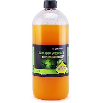 Tandem Baits Attractant Liquide Booster Pêche À La Carpe 1 L Euro Booster XXL Krill - Publicité Tandem Baits Attractant Liquide Booster Pêche À La Carpe 1 L Euro Booster XXL Krill - Publicité