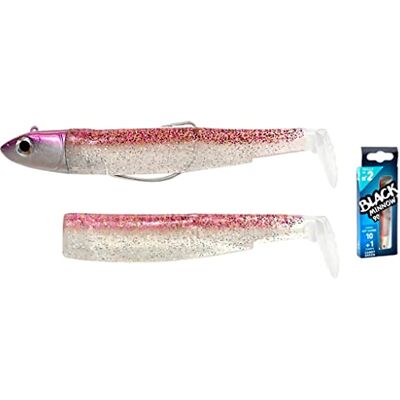 FIIISH Black Minnow N°2-9cm Combo Off Shore 10g Purple Glitter + Rech. Purple Glitter - Publicité FIIISH Black Minnow N°2-9cm Combo Off Shore 10g Purple Glitter + Rech. Purple Glitter - Publicité