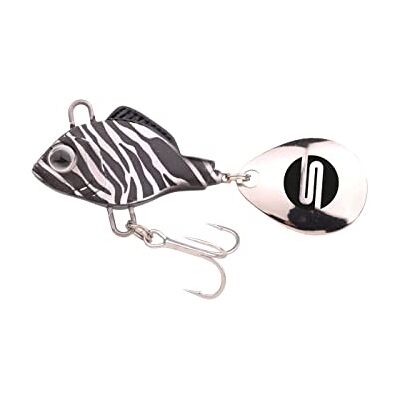 Spro ASP Jiggin Spinner Poids : 21 g Couleur : zèbre UV - Publicité Spro ASP Jiggin Spinner Poids : 21 g Couleur : zèbre UV - Publicité