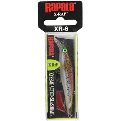 Rapala Leurre de Pêche CountDown Matériel de Pêche avec Construction Balsa Leurre Pêche d'Eau Douce Profondeur de Nage 0.9-1.8m Taille 5cm / 5g Fabriqué en Estonie Live Rainbow Trout - Publicité Rapala Leurre de Pêche CountDown Matériel de Pêche avec Construction Balsa Leurre Pêche d'Eau Douce Profondeur de Nage 0.9-1.8m Taille 5cm / 5g Fabriqué en Estonie Live Rainbow Trout - Publicité