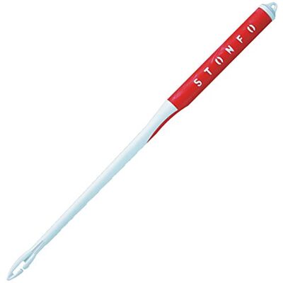 Stonfo Dégorgeoir Bicolore pour pêche à la Truite et à la Truite, modèle : 2/19 cm, Rouge - Publicité Stonfo Dégorgeoir Bicolore pour pêche à la Truite et à la Truite, modèle : 2/19 cm, Rouge - Publicité