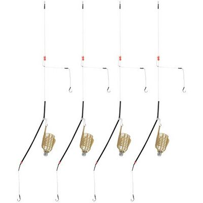 VBESTLIFE Cage à appâts de pêche Portable, 4 PCS Léger Portable Leurre de pêche Appât Piège Panier Feeder Fish Tackle Accessoires(20g) - Publicité VBESTLIFE Cage à appâts de pêche Portable, 4 PCS Léger Portable Leurre de pêche Appât Piège Panier Feeder Fish Tackle Accessoires(20g) - Publicité