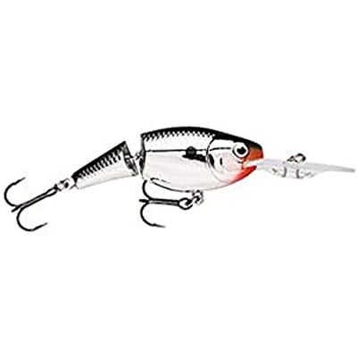 Rapala Leurre de Pêche Jointed Shad Rap Matériel de Pêche avec Corps Léger et Résistant Leurre Pêche d'eau Douce Fabriqué en Estonie Prof de Nage 2.1-4.5m Taille 9cm / 25g Chrome - Publicité Rapala Leurre de Pêche Jointed Shad Rap Matériel de Pêche avec Corps Léger et Résistant Leurre Pêche d'eau Douce Fabriqué en Estonie Prof de Nage 2.1-4.5m Taille 9cm / 25g Chrome - Publicité