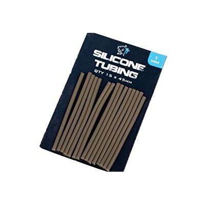 Nash Tube Silicone 1 mm x 45 mm-Lot de 15 - Publicité Nash Tube Silicone 1 mm x 45 mm-Lot de 15 - Publicité