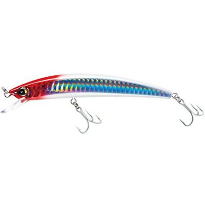 Yo-Zuri Cristal Minnow Naufrage Leurre, Holographic Redhead - Publicité Yo-Zuri Cristal Minnow Naufrage Leurre, Holographic Redhead - Publicité