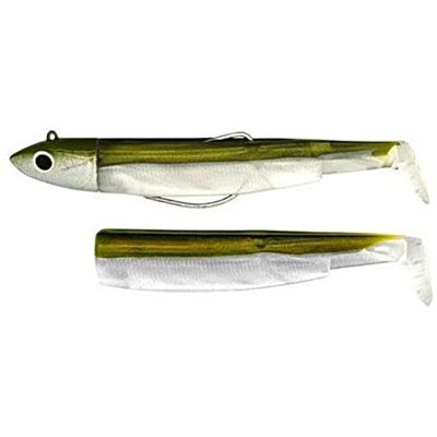 Fiiish Combo Black Minnow + Tete Plombee Off Shore 14Cm 40G Kaki BM199 - Publicité Fiiish Combo Black Minnow + Tete Plombee Off Shore 14Cm 40G Kaki BM199 - Publicité