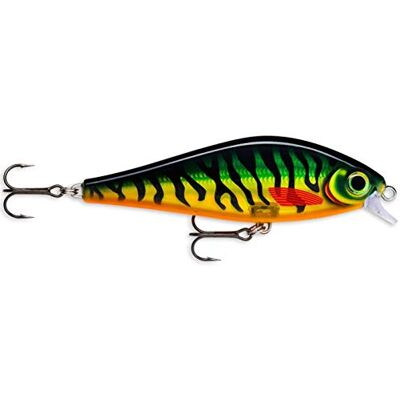 Rapala Leurre de Pêche Super Shadow Rap Construction Plastique Leurre Pêche d'Eau Douce Coulant Lentement Profondeur de Nage ,9-1,2m Taille 11cm / 38g Fabriqué en Estonie Live Perch - Publicité Rapala Leurre de Pêche Super Shadow Rap Construction Plastique Leurre Pêche d'Eau Douce Coulant Lentement Profondeur de Nage ,9-1,2m Taille 11cm / 38g Fabriqué en Estonie Live Perch - Publicité