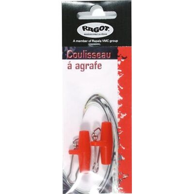 COULISSEAUX A AGRAFE X2 RAGOT - Publicité COULISSEAUX A AGRAFE X2 RAGOT - Publicité