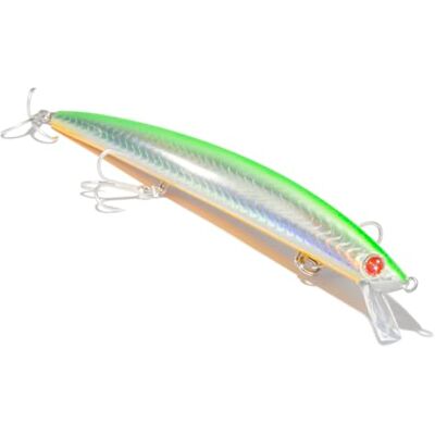 Seaspin Mommotti 190 K – Leurre Artificiel pour la Pêche au Spinning, Long Jerk Minnow Sinking 190 mm 35 g – BKK 4X, Lancers Longue Distance – pour Prédateurs Marins - Publicité Seaspin Mommotti 190 K – Leurre Artificiel pour la Pêche au Spinning, Long Jerk Minnow Sinking 190 mm 35 g – BKK 4X, Lancers Longue Distance – pour Prédateurs Marins - Publicité