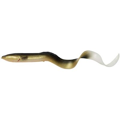 Savage Gear Leurre artificiel en caoutchouc 3D Real EEL 20 cm Dirty EEL Bulk Bulk - Publicité Savage Gear Leurre artificiel en caoutchouc 3D Real EEL 20 cm Dirty EEL Bulk Bulk - Publicité