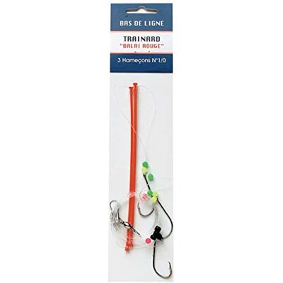 Flashmer Trainard Balai Leader 2 Hooks 0.400 mm - Publicité Flashmer Trainard Balai Leader 2 Hooks 0.400 mm - Publicité
