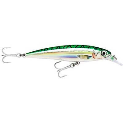 Rapala X-Rap Saltwater un leurre pour la pêche en mer du thon, maquereau espagnol et le bar 12cm,22g coloris Green Mackerel - Publicité Rapala X-Rap Saltwater un leurre pour la pêche en mer du thon, maquereau espagnol et le bar 12cm,22g coloris Green Mackerel - Publicité