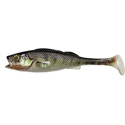 LMAB KØFI Perch Shad Tout Tailles et Couleurs leurre Souple 7, 11, 14, 18 & 23 cm, leurre Peche, shad leurre Souple, leurre carnassier (18 cm, Zander Skin) - Publicité LMAB KØFI Perch Shad Tout Tailles et Couleurs leurre Souple 7, 11, 14, 18 & 23 cm, leurre Peche, shad leurre Souple, leurre carnassier (18 cm, Zander Skin) - Publicité