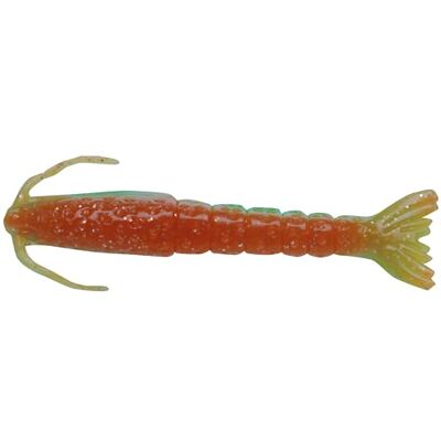 Berkley Gulp ! Appât Souple à Base de crevettes pour la pêche en Eau salée des sébastes, truites et flets, Durable et Polyvalent pour de Multiples Techniques, Paquet de 8, 2", Nuclear Chicken - Publicité Berkley Gulp ! Appât Souple à Base de crevettes pour la pêche en Eau salée des sébastes, truites et flets, Durable et Polyvalent pour de Multiples Techniques, Paquet de 8, 2", Nuclear Chicken - Publicité