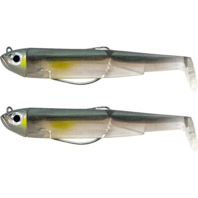 Fiiish Double Combo Shore Black Minnow No.3-12cm 12g Ayu BM3173 - Publicité Fiiish Double Combo Shore Black Minnow No.3-12cm 12g Ayu BM3173 - Publicité