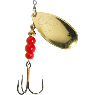 Mepps Cuiller Tournante A Palette Ovale Aglia N°4-9G Or 1 Pièce Croc Accessoire de Pêche - Publicité Mepps Cuiller Tournante A Palette Ovale Aglia N°4-9G Or 1 Pièce Croc Accessoire de Pêche - Publicité