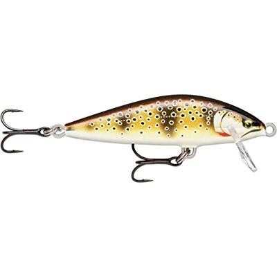 Rapala Leurre de Pêche Countdown Elite Construction Balsa Leurre d'eau Douce Coulant Profondeur de Nage 0,9m Taille 5,5cm / 5g Fabriqué en Estonie Gilded Mediterranean Trout - Publicité Rapala Leurre de Pêche Countdown Elite Construction Balsa Leurre d'eau Douce Coulant Profondeur de Nage 0,9m Taille 5,5cm / 5g Fabriqué en Estonie Gilded Mediterranean Trout - Publicité