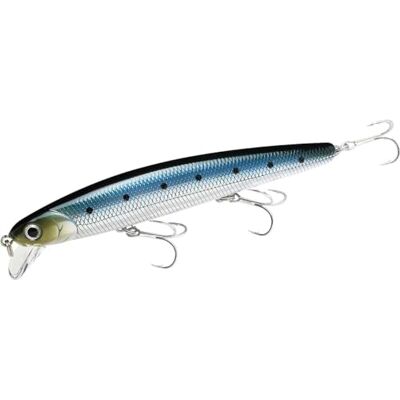 LUCKY CRAFT Flashminnow 110 (714 Metallic Sardine), Leurre de Pêche Surf - Publicité LUCKY CRAFT Flashminnow 110 (714 Metallic Sardine), Leurre de Pêche Surf - Publicité