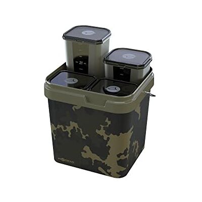 Korda Système de pêche à la carpe avec 4 kontainers 17 l - Publicité Korda Système de pêche à la carpe avec 4 kontainers 17 l - Publicité