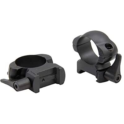 Bat Vision Anneaux amovibles en acier 25,5 mm à libération rapide, réglage 2 vis, rail Weaver Picatinny (Moyenne Hauteur 6,5 mm) - Publicité Bat Vision Anneaux amovibles en acier 25,5 mm à libération rapide, réglage 2 vis, rail Weaver Picatinny (Moyenne Hauteur 6,5 mm) - Publicité