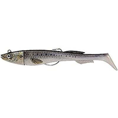 Berkley Powerbait Power Sardine Leurre Souple Polyvalent Texan pour la Pêche en Mer, Founit avec deux Paddle pour le Lieu, Bar, et autres Carnassiers, Blackminnow FIIIsh, Real Sardine, 40g 15cm - Publicité Berkley Powerbait Power Sardine Leurre Souple Polyvalent Texan pour la Pêche en Mer, Founit avec deux Paddle pour le Lieu, Bar, et autres Carnassiers, Blackminnow FIIIsh, Real Sardine, 40g 15cm - Publicité