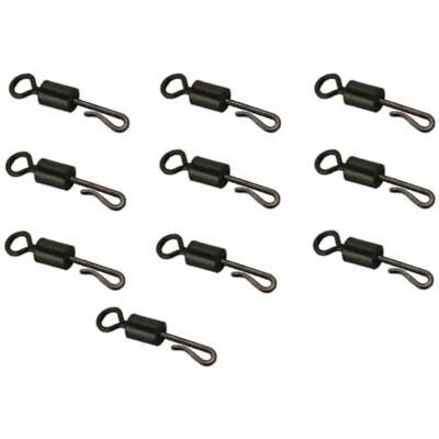 Korda Quick Change Swivel Size 8 10 pcs - Publicité Korda Quick Change Swivel Size 8 10 pcs - Publicité